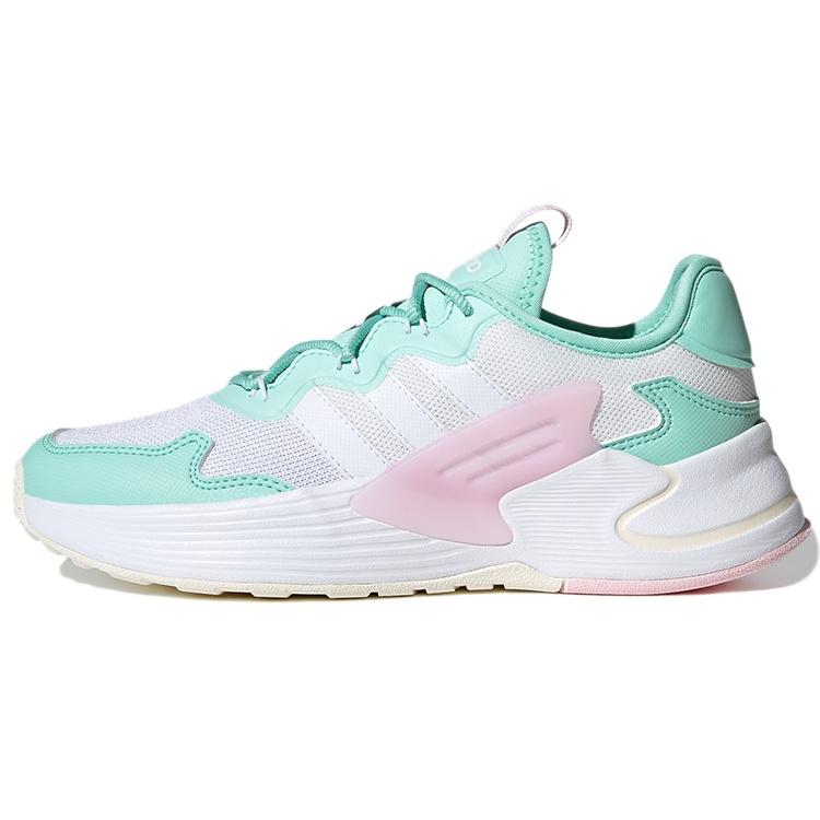 (WMNS) adidas Neo Sepatu Roamer White Green Pink Women s FY6704 EU 36