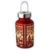 Regal Tidings Glass LED Lantern Christmas Windows - 20 Cm