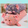Three-layered Soft Plush Pig Pillow Flower Fabric Stuffed Animal Toy For Boys And Girls Ideal For Sleeping And Snuggling 110cm/130cm