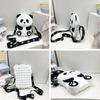 Tier Panda Umhängetasche Cartoon Cartoon Geldbörse Niedlicher Panda Silikontasche Kinder