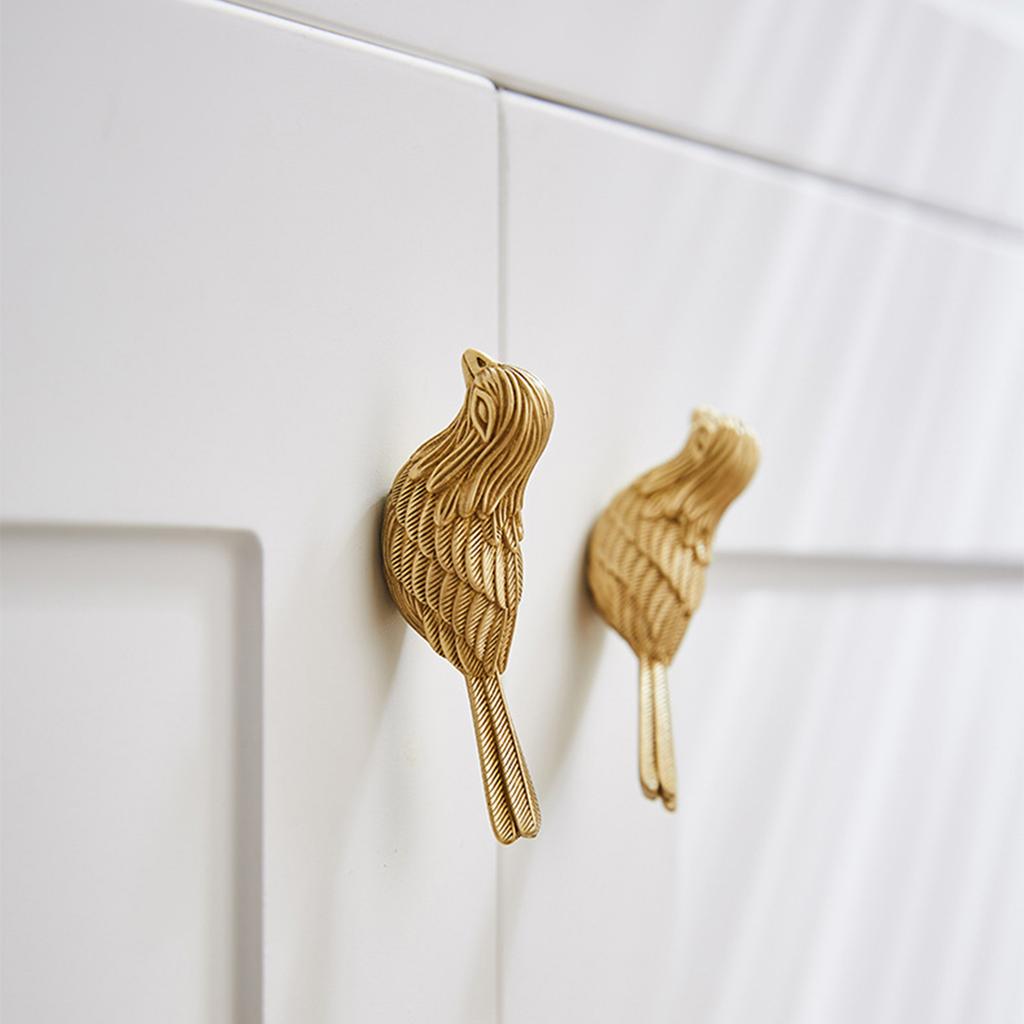 Charmanter Messing-Glücksknopf Vielseitiger Zuggriff Messing-Schubladengriff für Küchenschränke und Schubladen Vielseitiger Griff