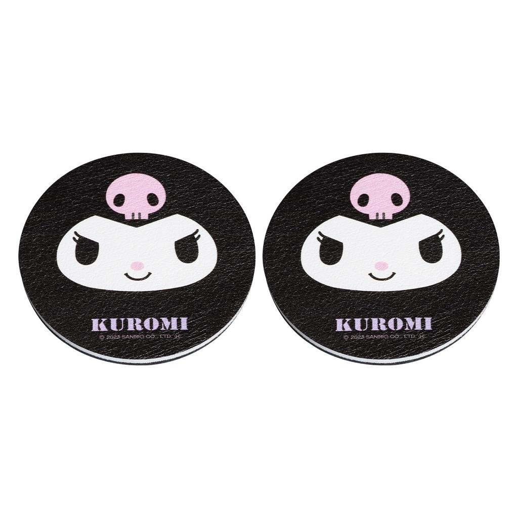 SEIWA Sanrio Car Interior Accessories Drink Holder Coaster Kuromi Drink Mat KT570 Absorbent Soft Car Cute Stylish Character HELLO KITTY SANRIO