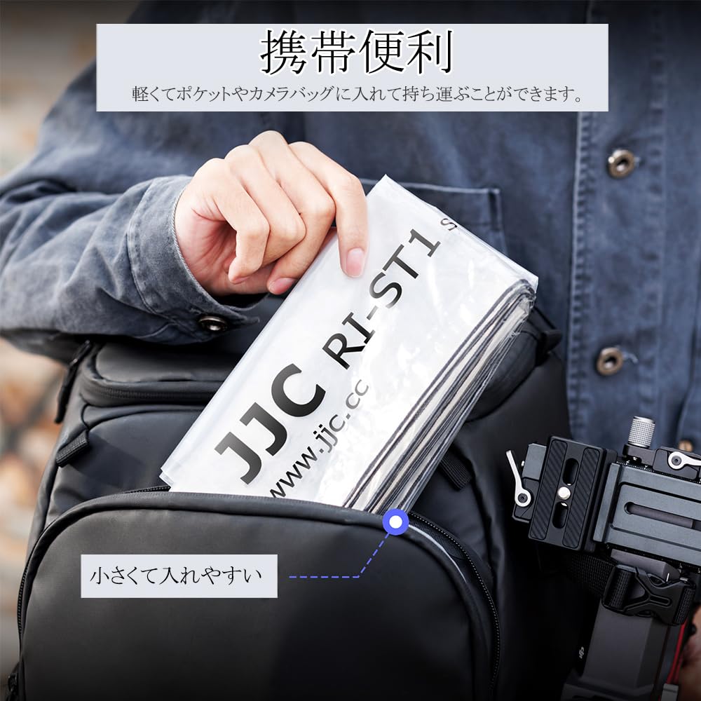 JJC Camera Rain Cover for Video and DSLR Outdoor Dimensions x x Compatible with DJI RS 3 RS 3 RS 3 Zhiyun Mini Tripod and Nikon Cameras of