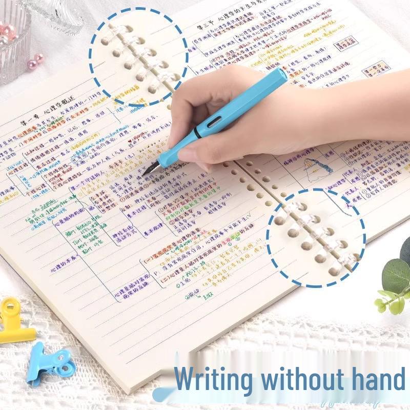 Chinese Style Detachable B5 Spiral Notebook: Comfortable Loose-Leaf Design