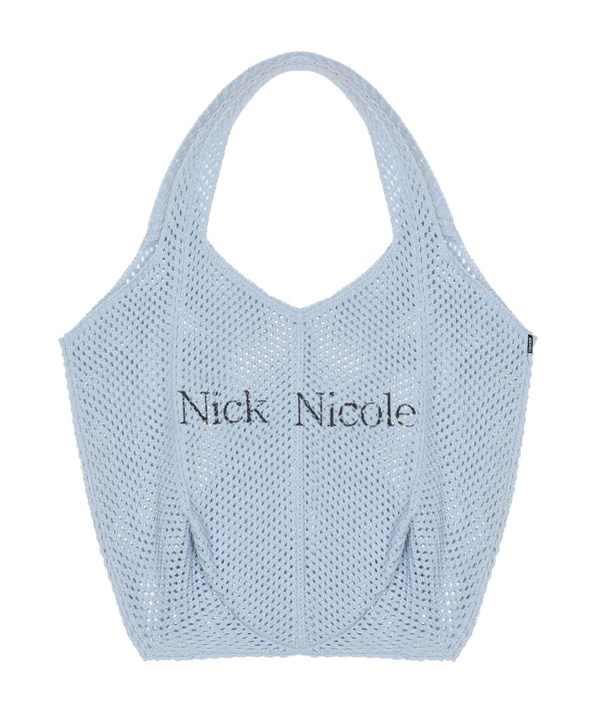 Nick&Nicole Nicole Crochet Knit Bag_Sky Blue