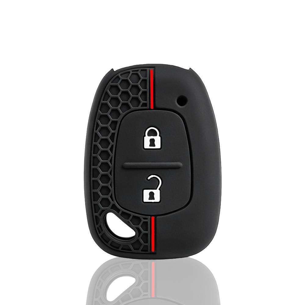 Silicone 1PCS 2 Button Remote Car Key Shell Case For Vauxhall for Opel Vivaro/Renault Movano Trafic Renault Kangoo Accessories