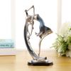 European Style Dancing Girl Figurine Elegant Ballerina Statue for Living Room Shelf Home Decor Art Birthday Gift for Women
