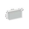 Housse de Protection - BONI-SHOP® - Deluxe - 125x32x50 cm - Résistante aux intempéries - Noir