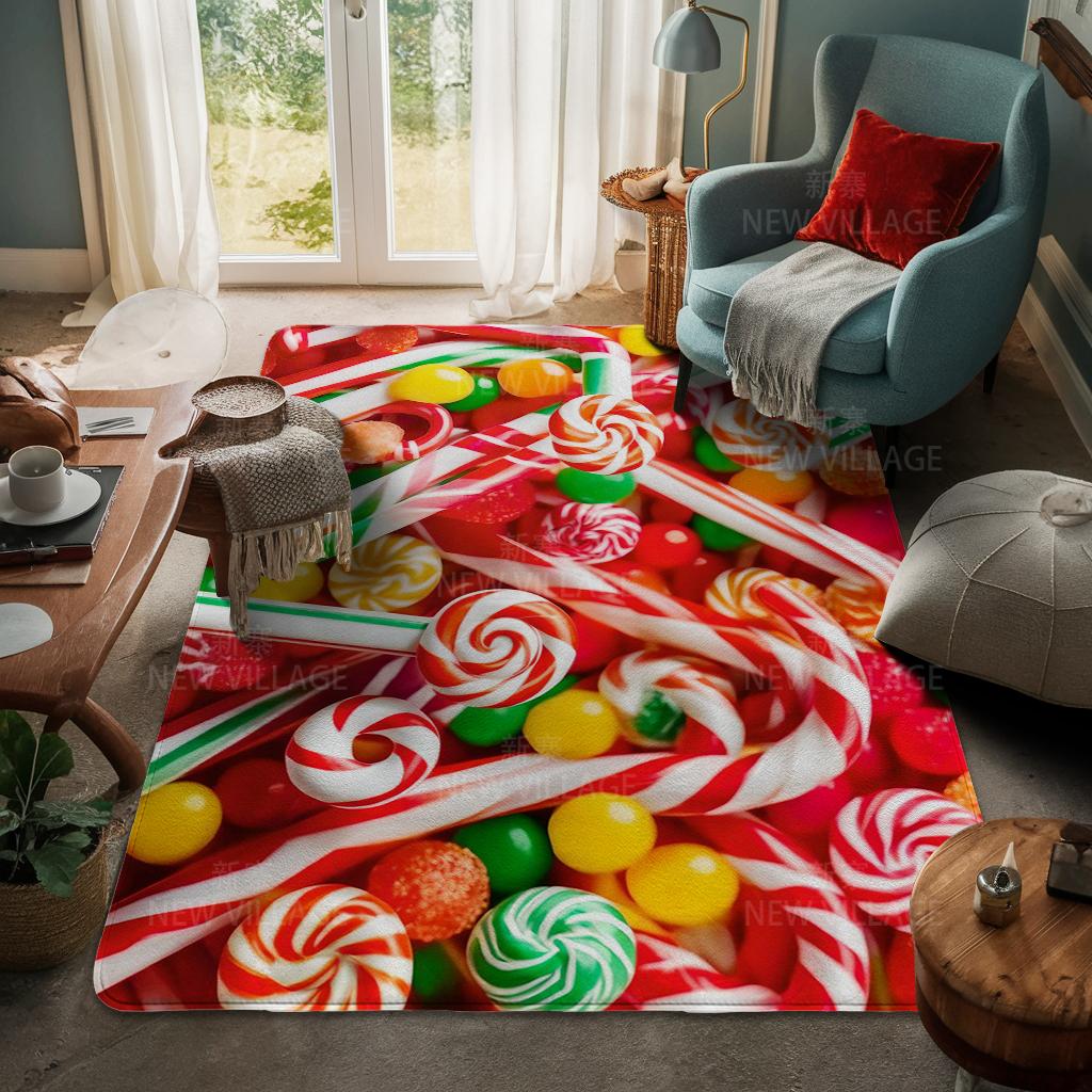 House entrance carpet Home door mat Living Room Bath Foot bathroom non-slip water absorption rugs bath Merry Christmas winter