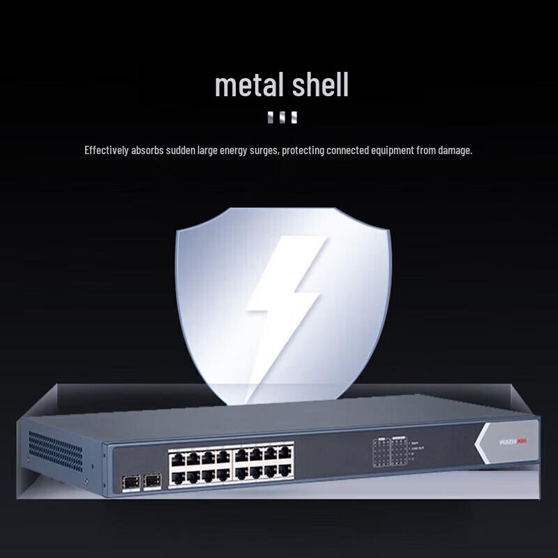 Hikvision 18-Port Full Gigabit Unmanaged PoE Switch
