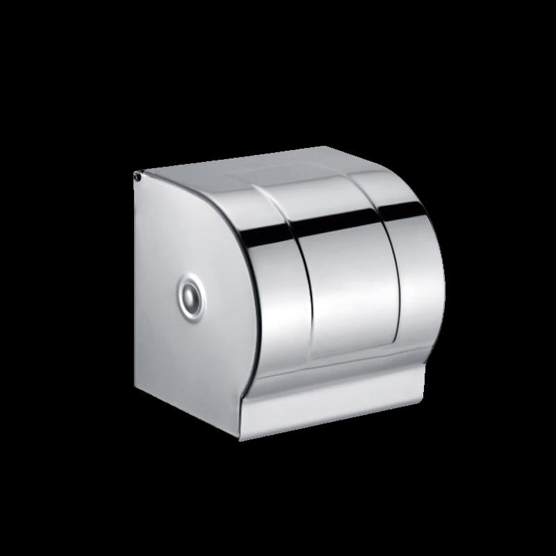Juyuan D4AK8 Stainless Steel Wall-Mounted Roll Tissue Box