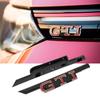 2026 Hot For VW VOLKSWAGEN 1pcs ABS GTI GTD Badge Decoration Car Front Hood Grille Replacement Type For Volkswagen VW Golf 8 Rli