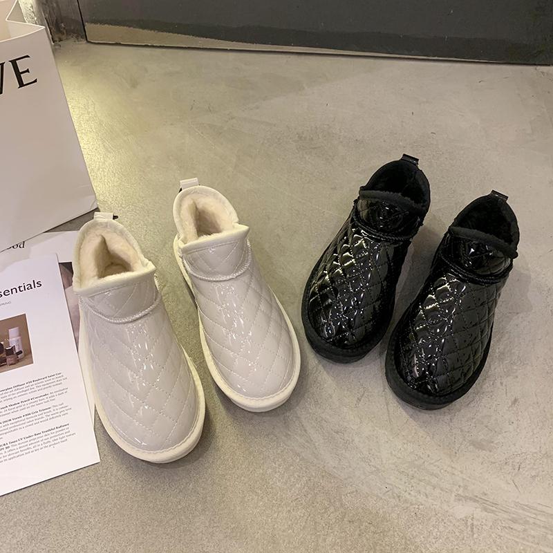 2024 New Women's Snow Boots Comfortable Warm Ankle Boots Women Winter Ladies Shoes Classic Thickened Fluff Chunky Boots Female