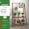 Solid Wood Balcony Flower Stand