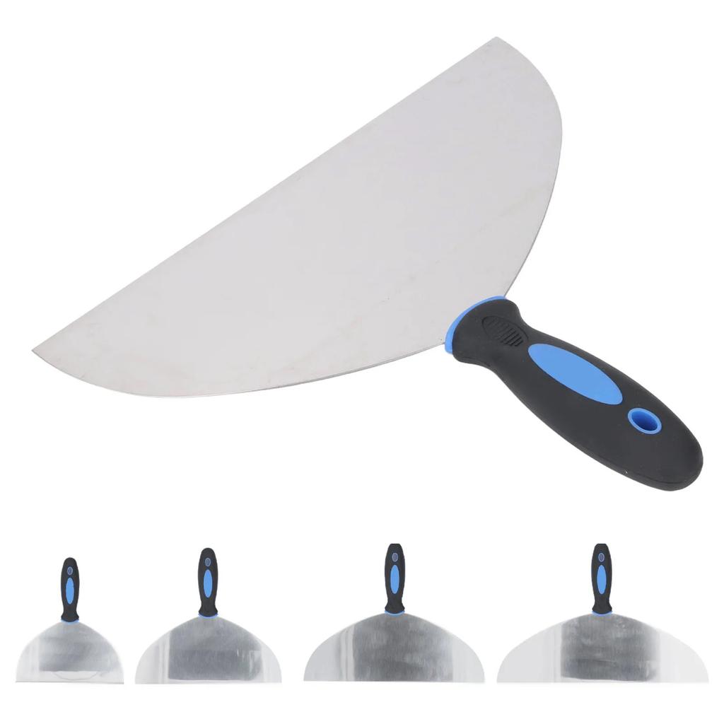 Tool Stainless Steel Putty Scraper Wallpaper Paint Decals Plaster Scraper with Hanging Hole for Drywall Repair
