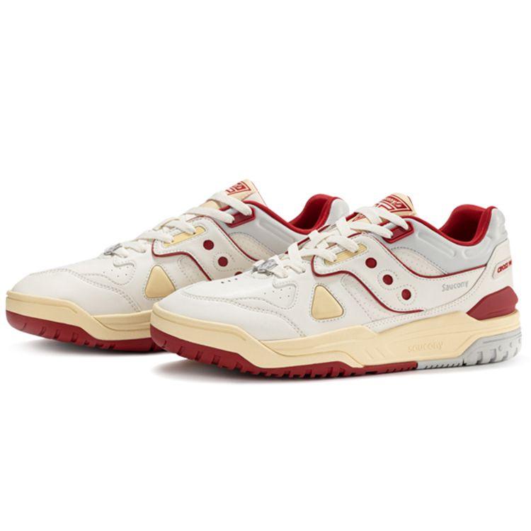 SAUCONY Cross 90 Casual Low-Top Sneakers Unisex Sneakers Red White S79035-5