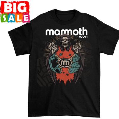 Mammoth Mammoth Tour Toutes Tailles Manches Courtes Blanc Coton T-Shirt Vintage KK075