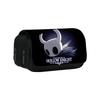 Hollow Knight Double-Layer Pencil Case Cartoon School Pen Bag For Student Large Storage Students Pencil Box School Gift