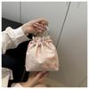 Flower Embroidery Drawstring Bucket Bag Butterfly Hanfu Shoulder Bag  Ladies/Girls