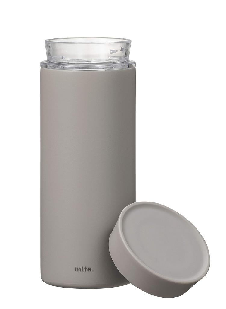 CB JAPAN Water Bottle, Gray, Dishwasher Safe, 350ml, Direct Drinking, Stainless Steel Bottle, Vacuum Insulated, EL Bottle, Mlte