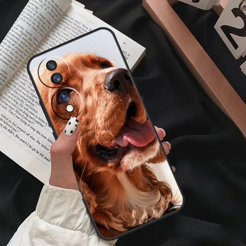 Cocker Spaniel Dog Case For Honor 90 Lite Magic 5 Pro 70 50 10 Honor X8 X7 X9 X9a X8a X7a X6a 9X 8X Back Cover