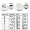 Gifts Stainless Steel Floor Drains Cover with Bowl Round Universal Sink Filter Bathroom Hardware Sewer Seal Covers