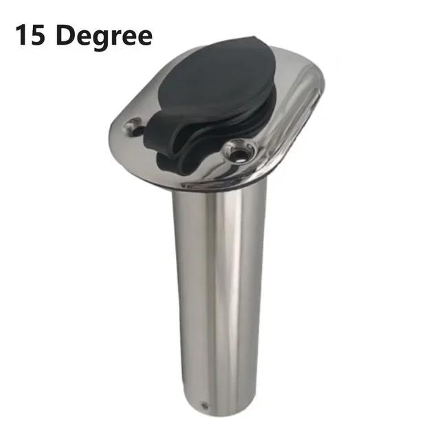 

15/30/90 Degree Fishing Rod Holder Stainless Steel Flush Mount Fishing Rod Holder boat rod holders marine boat yacht accessories