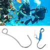 Heavy Duty Stainless Steel Scuba Dive Current Single Hook