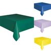 Elegant Disposable Plastic Tablecloth For Party Events And Weddings Multiple Colors
