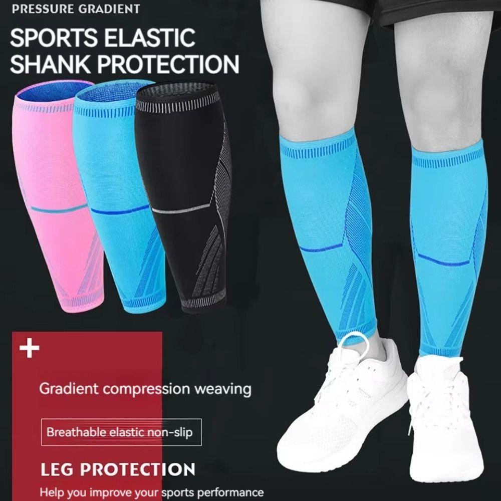 Wear-resistant Compression Calf Sleeves Sweat-absorbing Knee Support Sleeves  Basketball Volleyball