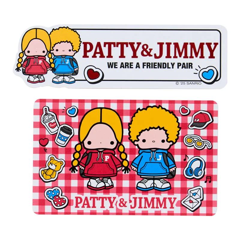 Sanrio Patty & Jimmy Sticker Set (Lookbook for Two) Japan NEW