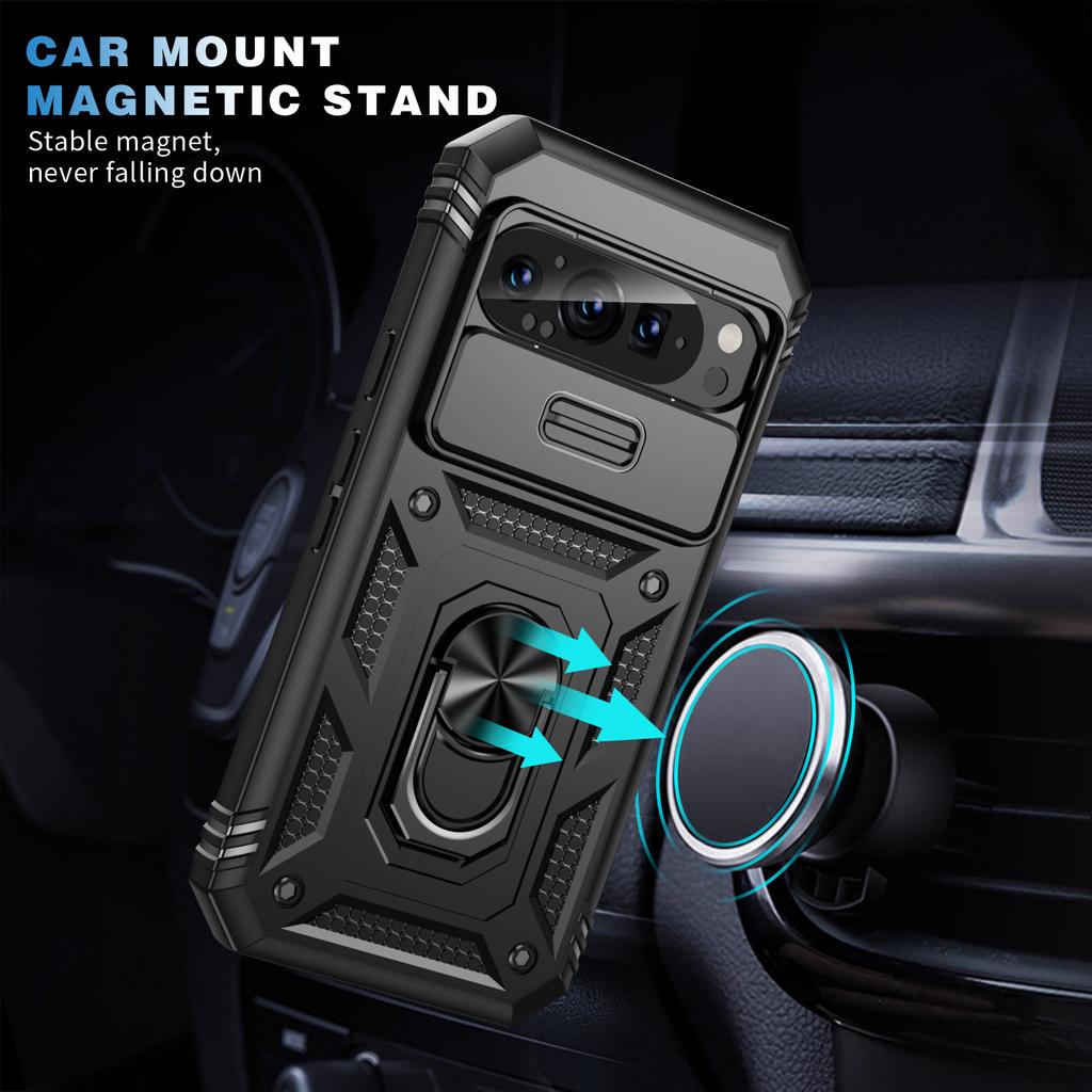 3 In 1 Best Protection Armor Case for Google Pixel 10 Pro XL 9 9A 8 8A Pixel10 Pixel9 Pixel8 Pixel 9 Pro XL 5G Lens Cover