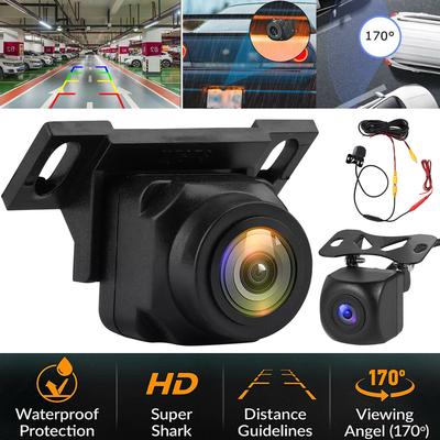 AHD Car Rear View Camera Waterproof Reversing Camera 170 ° Wide Angle Reversing Camera 1080P Clear Anti-Interference Dashcam