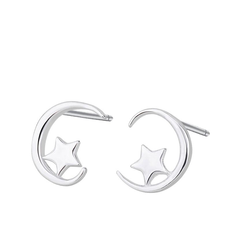 Minimalist Fashion Stud Earrings For Women Students Personalized Versatile Daily Wear Jewelry Accessories