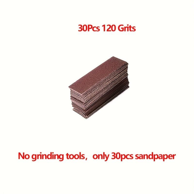 1-121Pcs DIY Hand Sandpaper Mini Sander Kit Loop Sander Paper Assorted Grit Wet Dry Hook Loop Sandpaper For Wood Projects