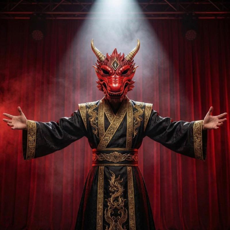 Latex Dragon Head Mask for Dungeons & Dragons - Perfect for Halloween Parties