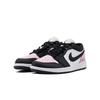 Jordan Air Jordan 1 Abrasion Resistant Low top Vintage Basketball Shoes Women's Black Pink DC0774-101(Team500-SBOX)