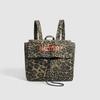 New Women's Leopard Print Backpack Lightweight Large Capacity Bookbag Travel Backpack for Women Fashion Casual Commuter Bag