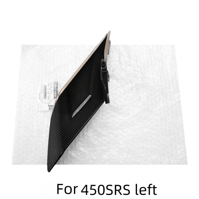 FOR CFMOTO 450SR 450SRS Moto Accessories Side Downforce Naked Spoilers Fixed Winglet Fairing Wings Deflectors Motorcycle Parts