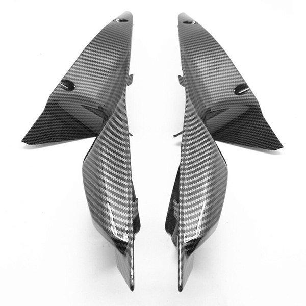 Ducati 1098/848/1198 Front Instrument Panel Side Header Pipe Cover (2007-2009) - Water Transfer Printed Pair.