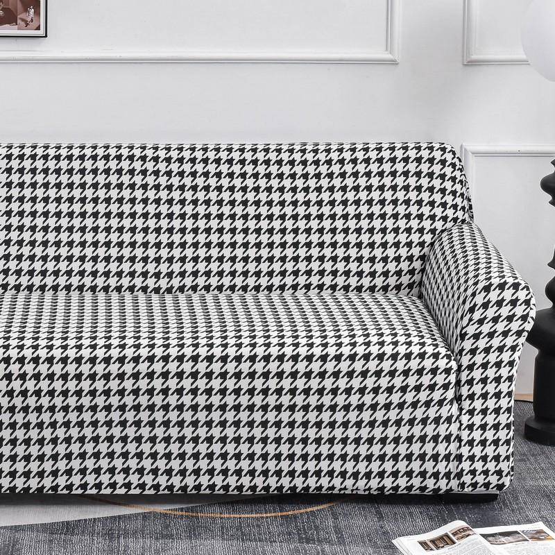 Stretch Couch Cover Non-Slip Sofa Covers For Living Room Sectional Sofa Slipcovers Furniture Protector For Kids Pets Washable