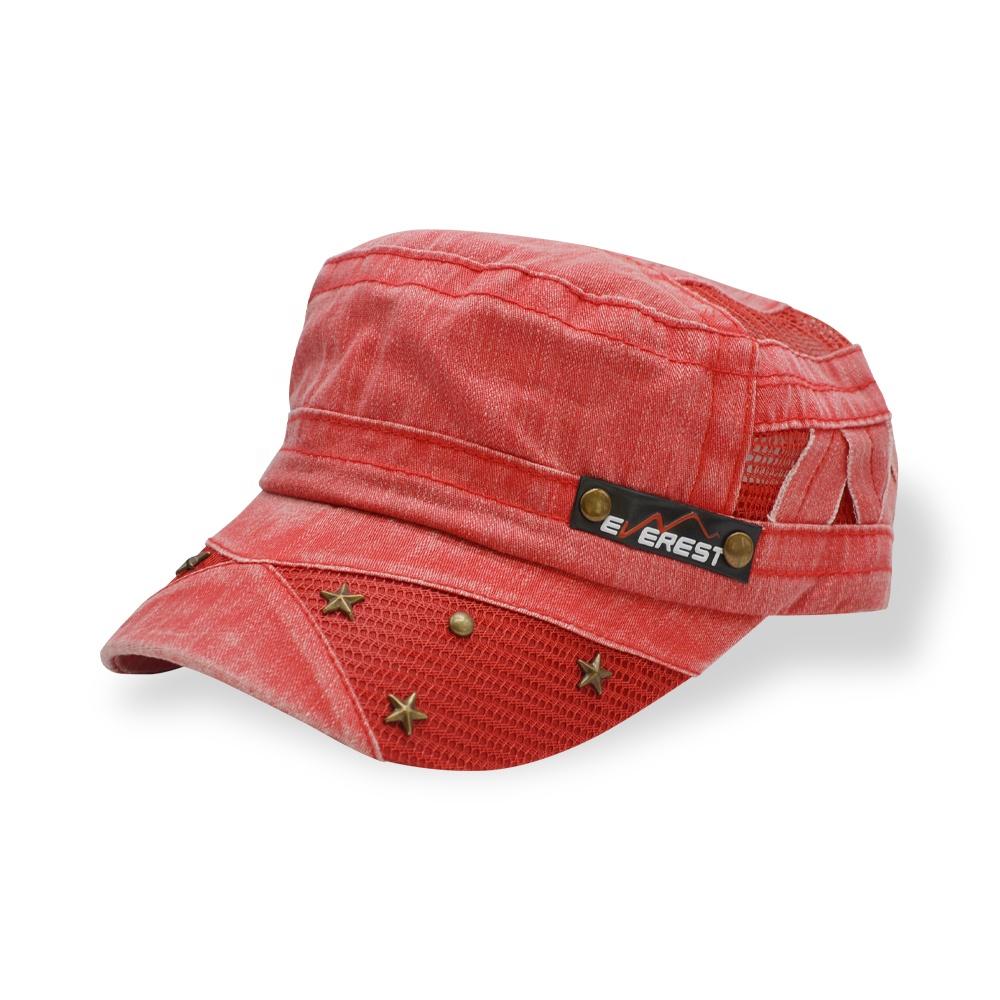 High Quality Outdoor Waterproof Flat-top Cap Anti-UV Pure Color Flat Top Worn-out Hat