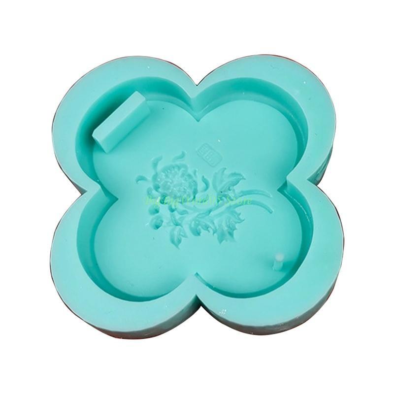 24TE DIY Pendant Making Silicone Mold Crystal Epoxy Resin Charm Mold Plaster Mold