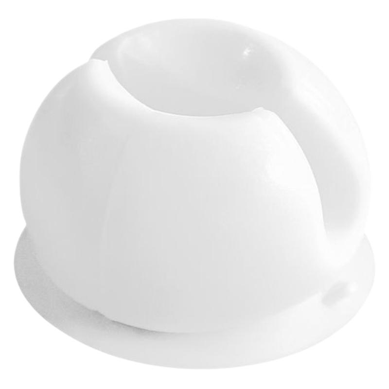 5 ks Odnímatelný samolepicí držák Háček na zubní kartáček Průhledný koupelnový toaletní organizér na holicí strojek Držák kabelu USB nabíječky