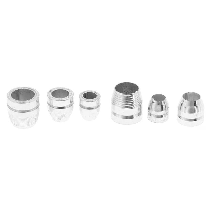 10Pcs/Set Round Handle Wedges Steel Hammer Handle Splitting Wedge For Repair Axe Claw Hammer Steel For Carpentry Maintenance