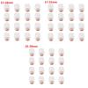 16pcs Cups Socks Round Bottom Silicone Pads Chair Leg Caps Non-Slip Covers Furniture Feet
