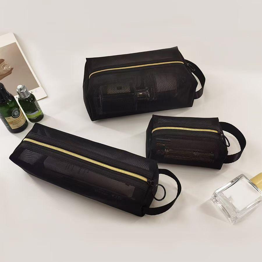 Portable Multifunctional Nylon Mesh Travel & Cosmetic Organizer Bag