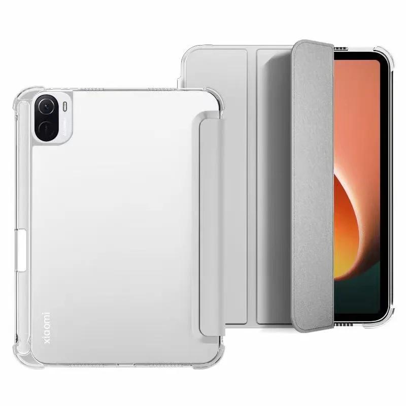Voor Pad 5 6 Pro 12.4 12.1 Hoes Redmi SE MIPad 5 Pro 6 Pro Redmi Pad 10.61 Cover met Potloodhouder Funda Tablethoes