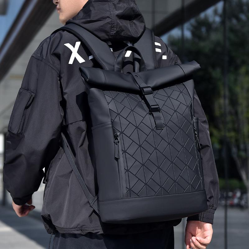 Men's Backpack, Stylish Laptop Bag, Large Capacity Business Commuter Backpack & Casual Daypack for Travel, Work, College