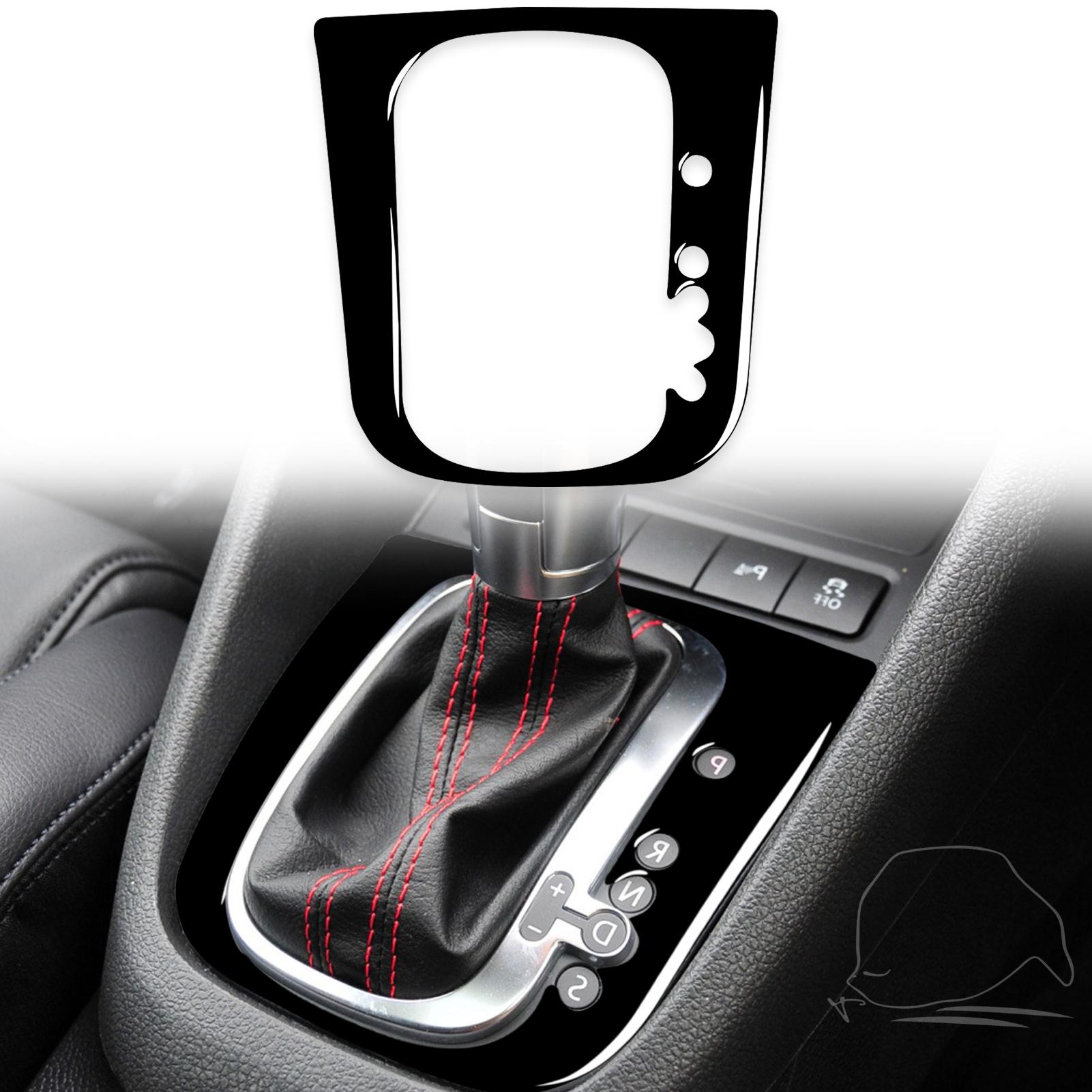 

Для Volkswagen Golf 6 Gti R MK6 2008-2012 автомобильные аксессуары, черная пластиковая панель для фортепиано, внутренняя отделка панели передач B RHD